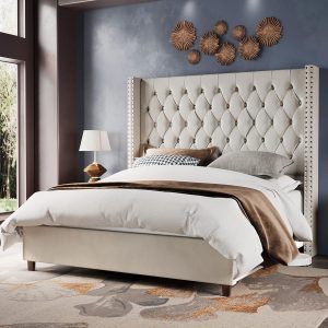 Transform Your Bedroom with the Jocisland Velvet Bed Frame