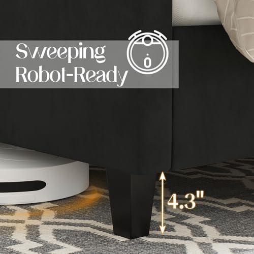 Elevate Our Bedroom Style: Review of the Jocisland Velvet Bed