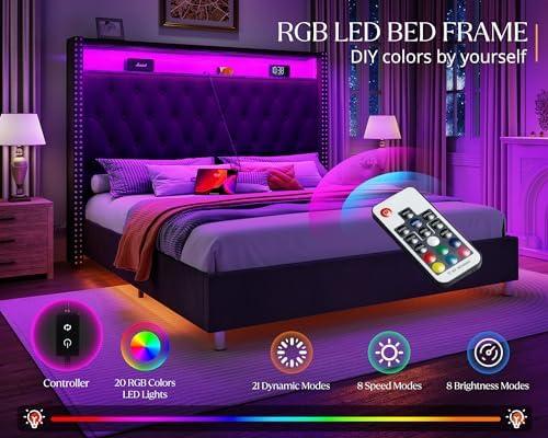 Transforming Our Bedroom: Review of the Jocisland⁣ Bed Frame