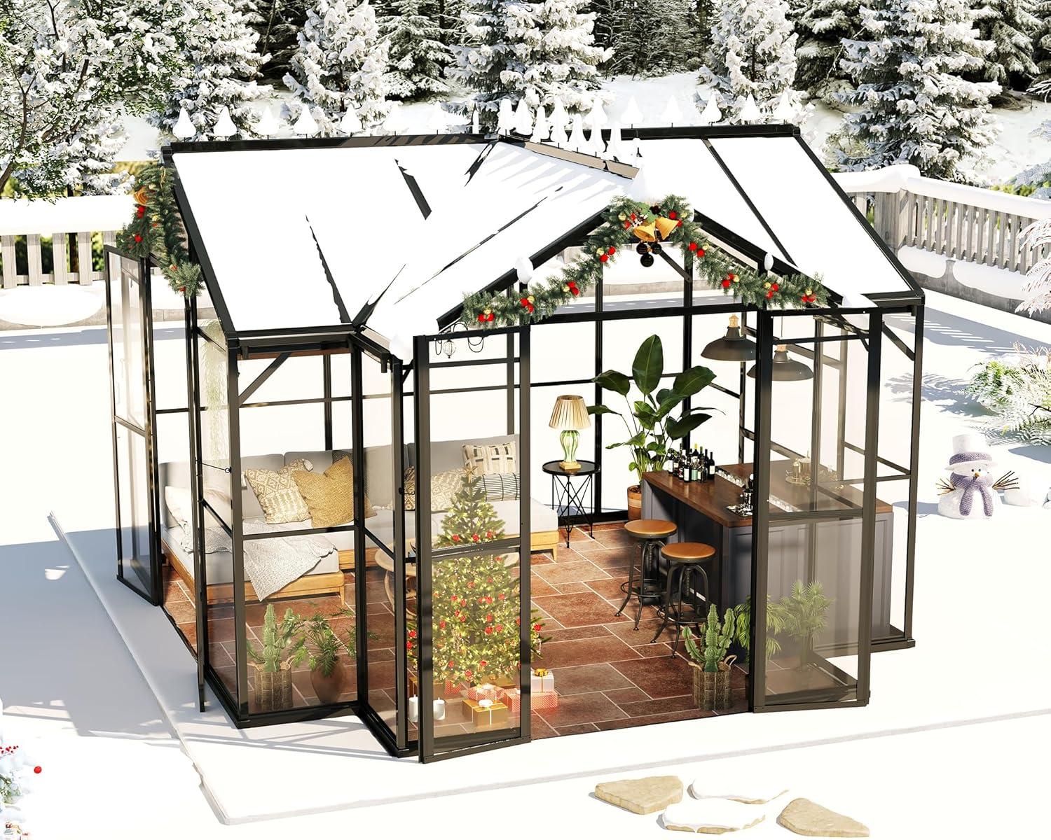Our Honest take on the Jocisland​ 12x10 ⁣Greenhouse Build & Features