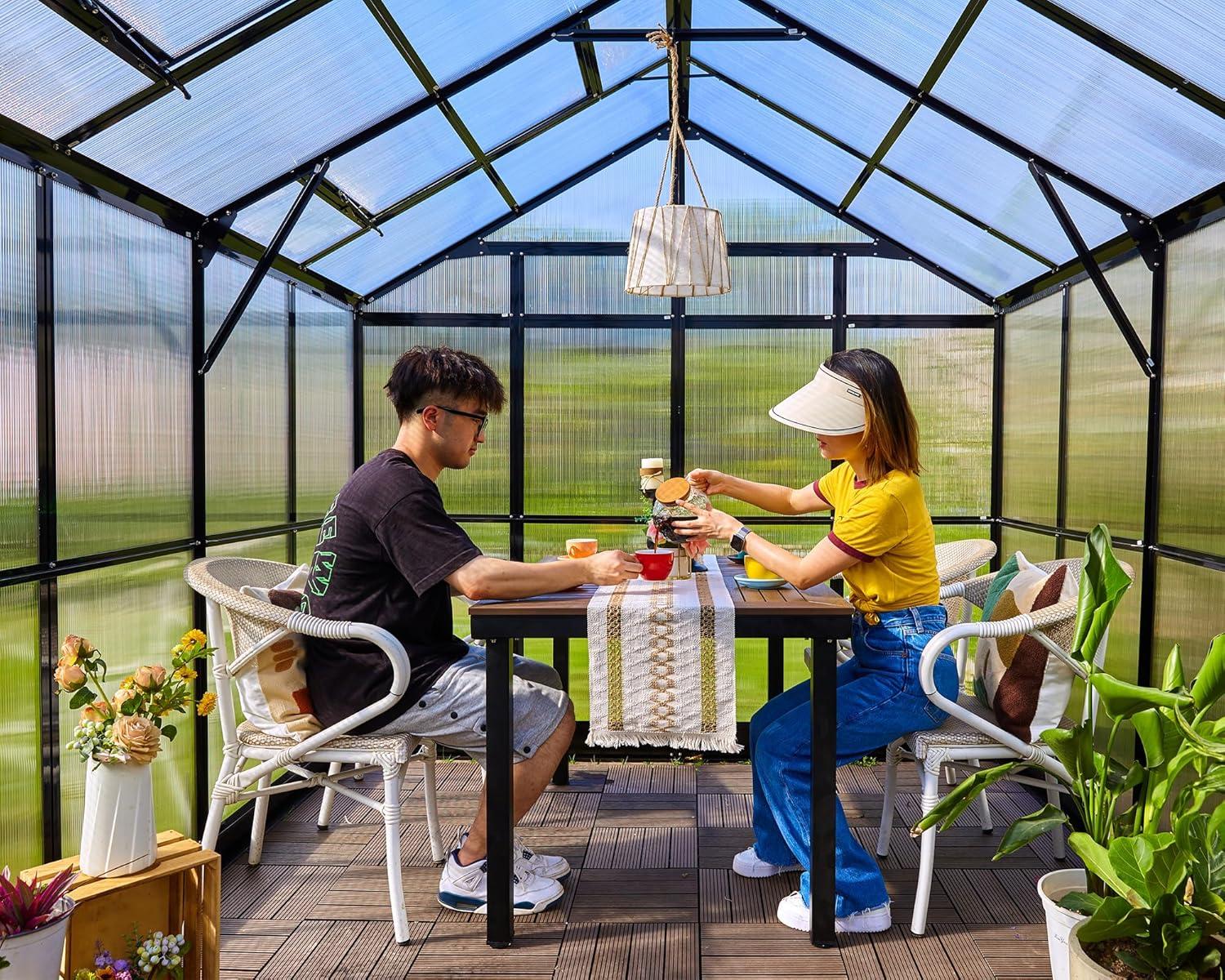 Why We⁢ Chose the ⁤Jocisland 8x12 Greenhouse for Our Garden